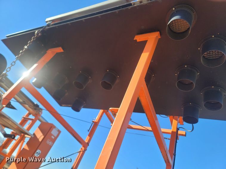 image for item MH9577 2012 K&K Systems  arrow board trailer