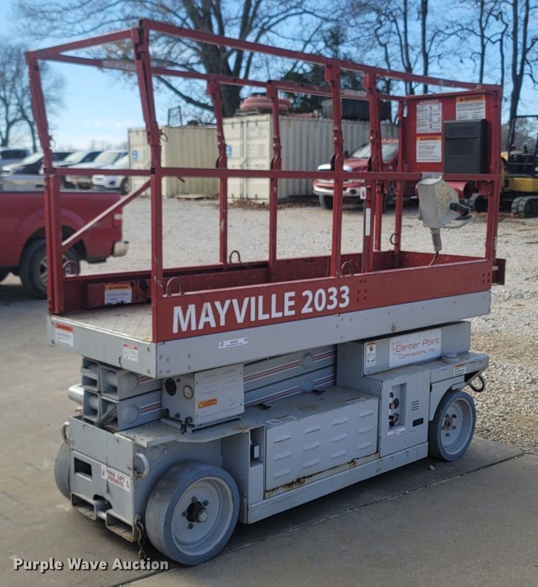 image for item MH9578 Mayville 2033  scissor lift