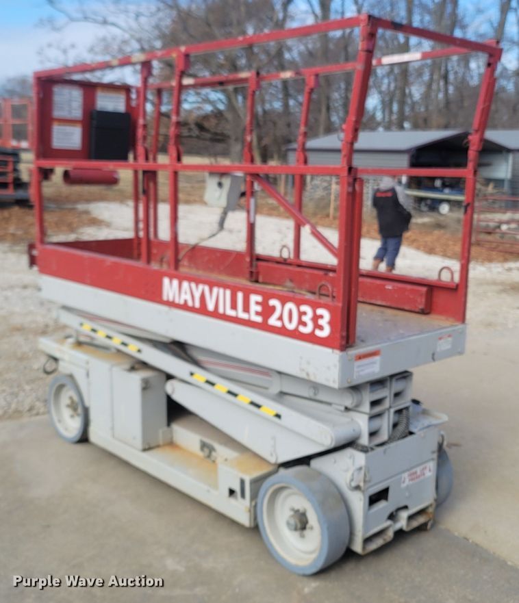 image for item MH9578 Mayville 2033  scissor lift