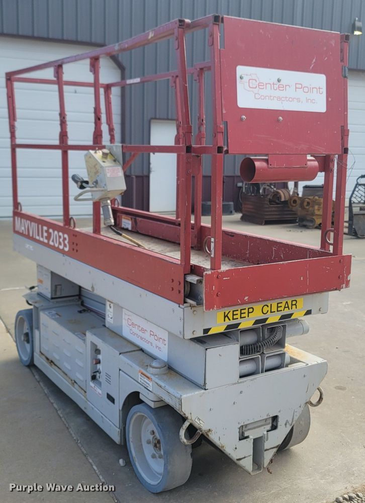 image for item MH9578 Mayville 2033  scissor lift