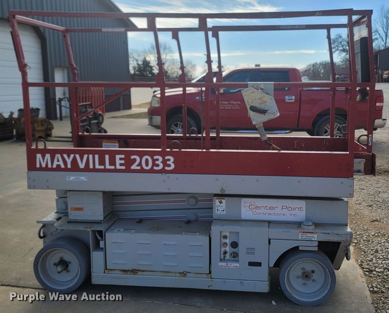 image for item MH9578 Mayville 2033  scissor lift