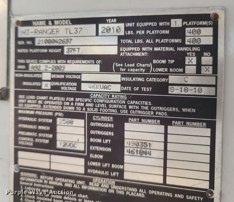 image for item MH9599 2017 Ford F550 Super Duty XL  bucket truck