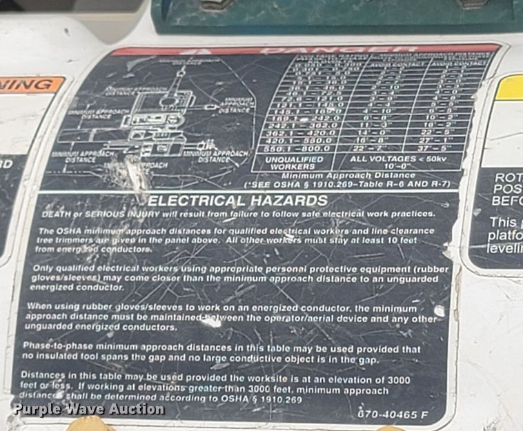 image for item MH9600 2017 International 4400  bucket truck