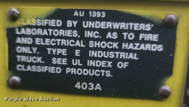 image for item MH9615 Clark EC500-40TL  forklift