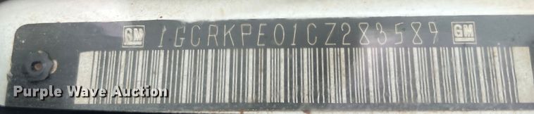 image for item MI9561 2012 Chevrolet Silverado 1500  Ext. Cab pickup truck