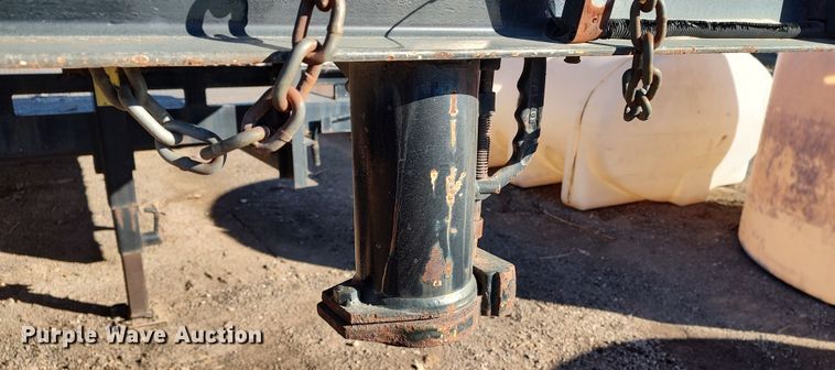 image for item MJ9280 2001 International  drop deck equipment trailer