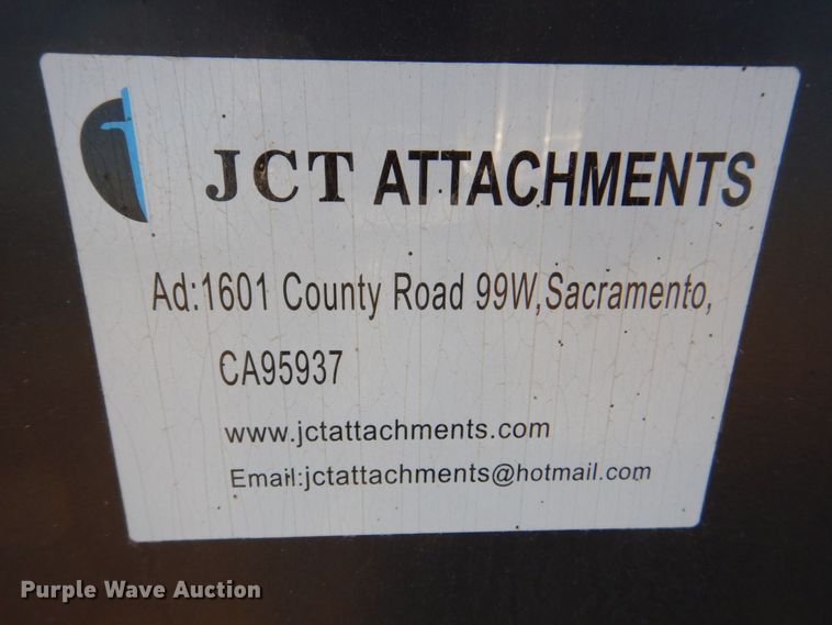 image for item MJ9926 JCT  skid steer sweeper