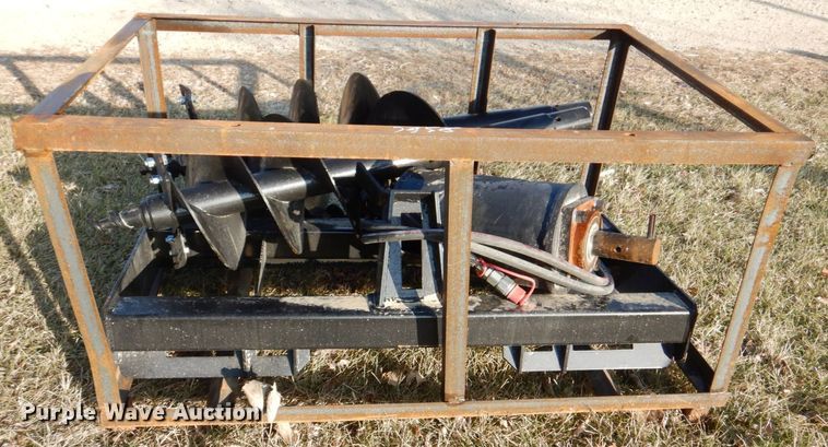 image for item MJ9928 2022 Mower King SSECAG-Y  skid steer auger