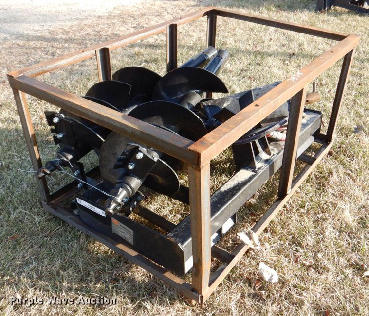 image for item MJ9928 2022 Mower King SSECAG-Y  skid steer auger