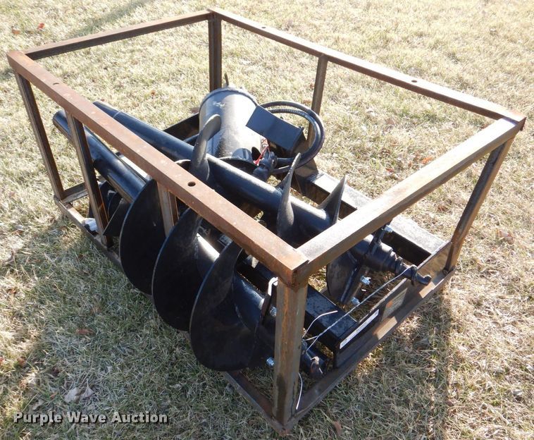 image for item MJ9928 2022 Mower King SSECAG-Y  skid steer auger