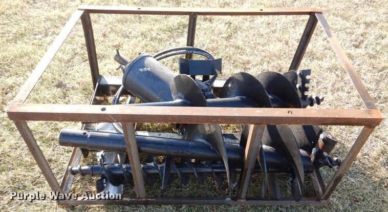 image for item MJ9928 2022 Mower King SSECAG-Y  skid steer auger