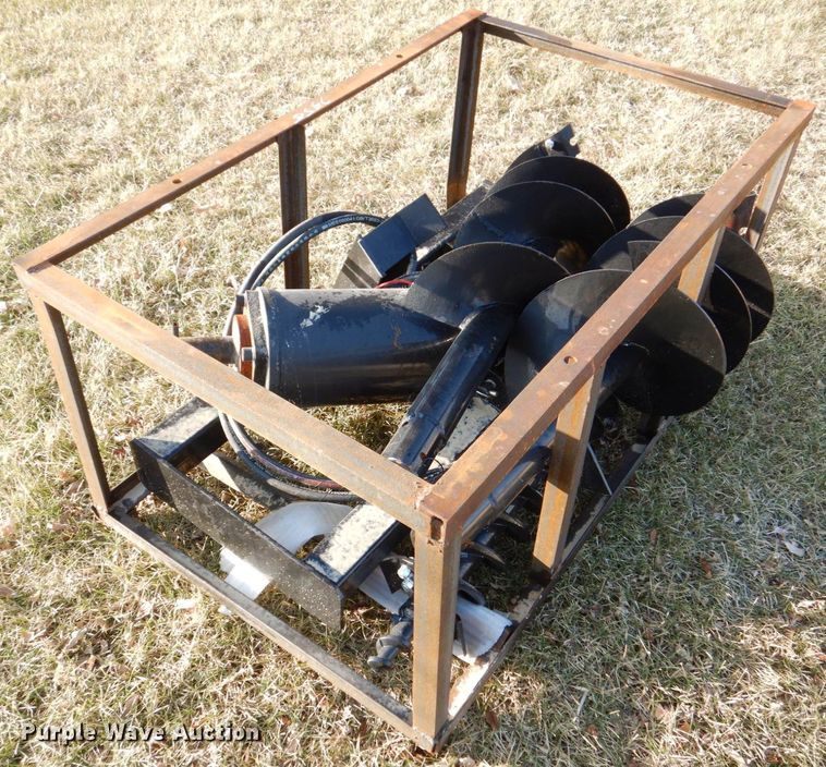 image for item MJ9928 2022 Mower King SSECAG-Y  skid steer auger