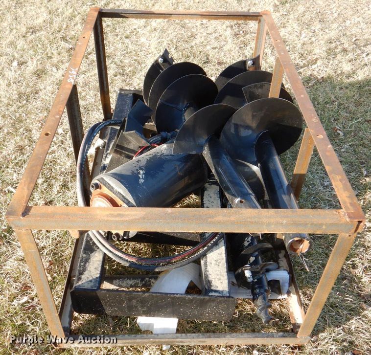 image for item MJ9928 2022 Mower King SSECAG-Y  skid steer auger