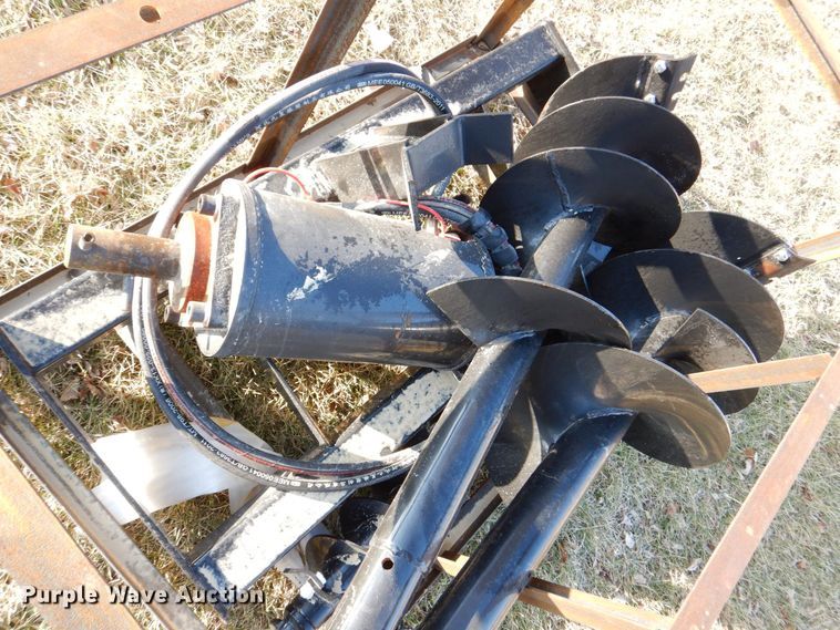 image for item MJ9928 2022 Mower King SSECAG-Y  skid steer auger