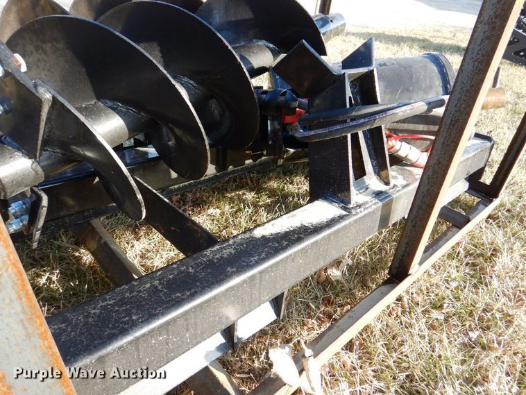 image for item MJ9928 2022 Mower King SSECAG-Y  skid steer auger