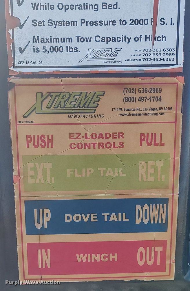 image for item MM9800 Xtreme Manufacturing  hydratail flatbed