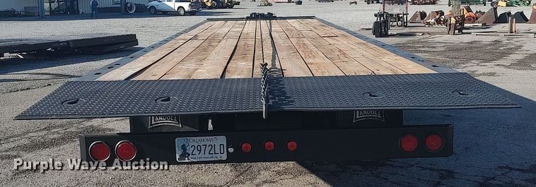 image for item MM9801 1996 Landoll 345  tilt deck equipment trailer