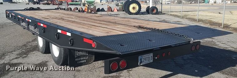 image for item MM9801 1996 Landoll 345  tilt deck equipment trailer
