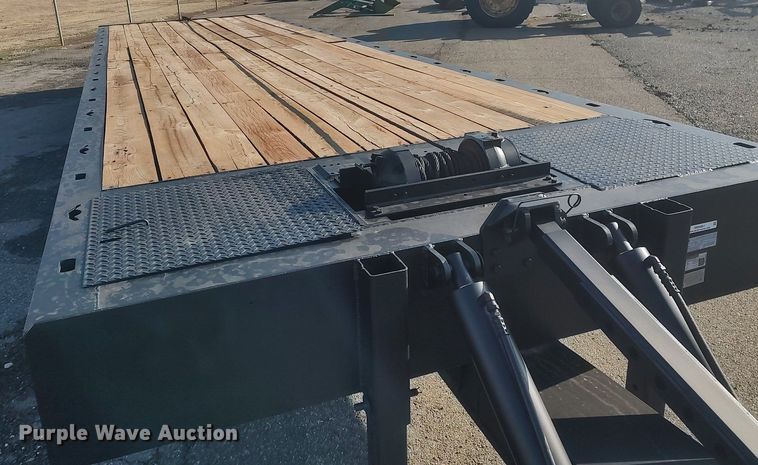 image for item MM9801 1996 Landoll 345  tilt deck equipment trailer