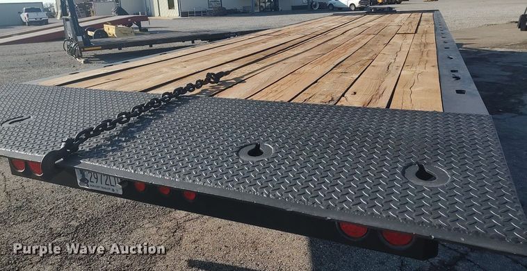 image for item MM9801 1996 Landoll 345  tilt deck equipment trailer