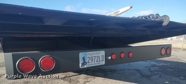 image for item MM9801 1996 Landoll 345  tilt deck equipment trailer