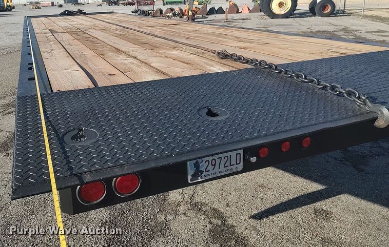 image for item MM9801 1996 Landoll 345  tilt deck equipment trailer