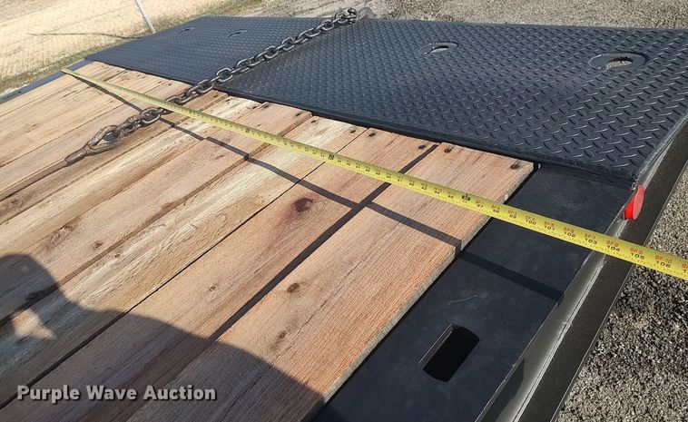 image for item MM9801 1996 Landoll 345  tilt deck equipment trailer