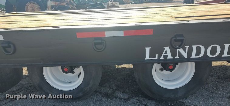 image for item MM9801 1996 Landoll 345  tilt deck equipment trailer