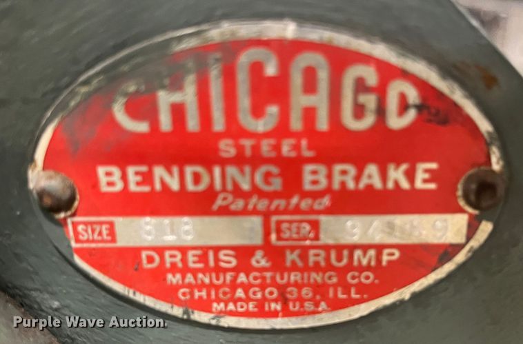 image for item MN9395 Chicago  brake