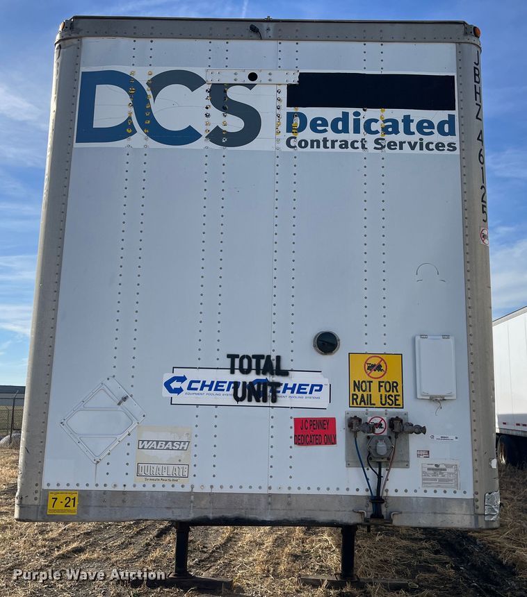 image for item MN9431 2002 Wabash  dry van trailer