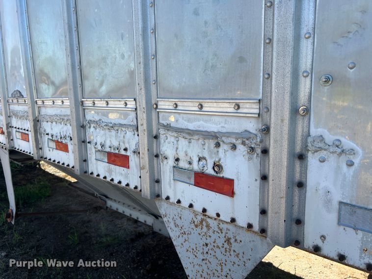 image for item MR9842 1988 Merritt  grain trailer
