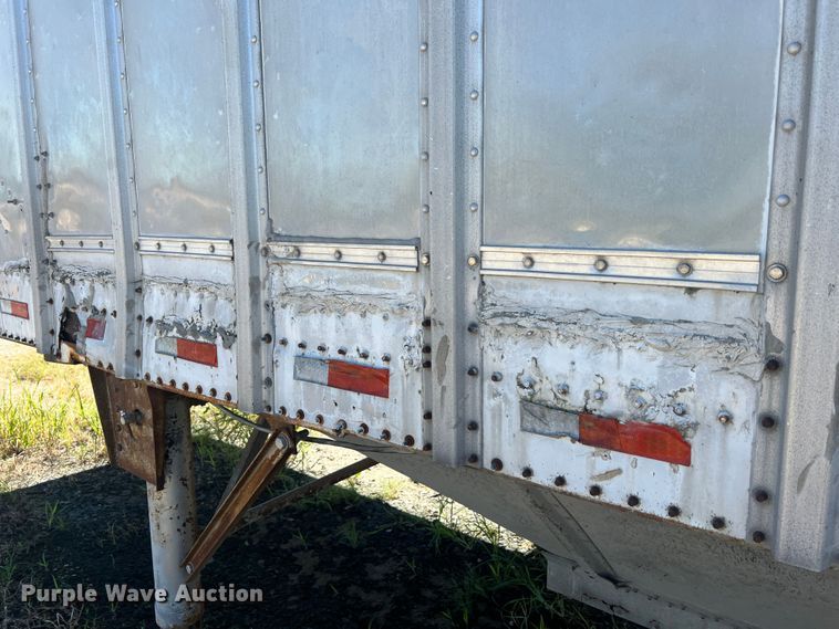image for item MR9842 1988 Merritt  grain trailer