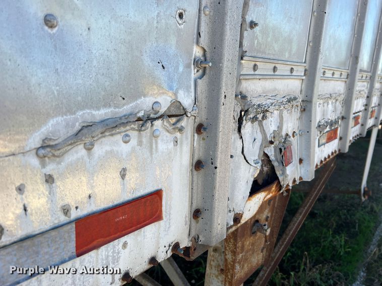 image for item MR9842 1988 Merritt  grain trailer