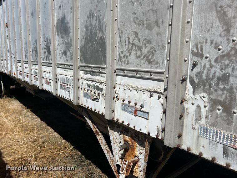 image for item MR9842 1988 Merritt  grain trailer