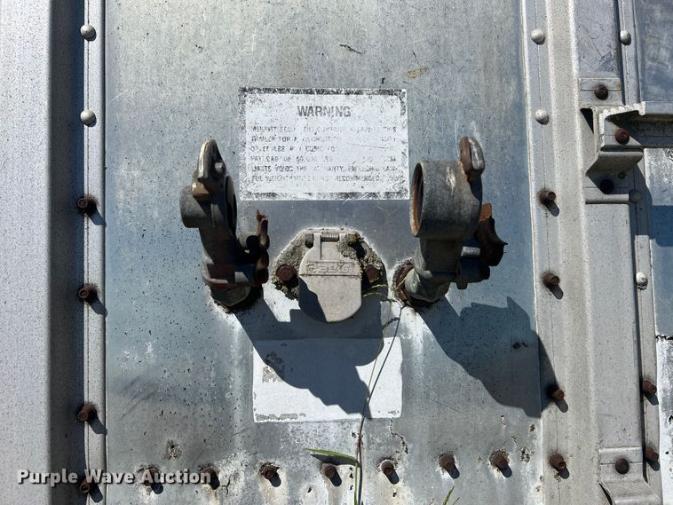 image for item MR9842 1988 Merritt  grain trailer