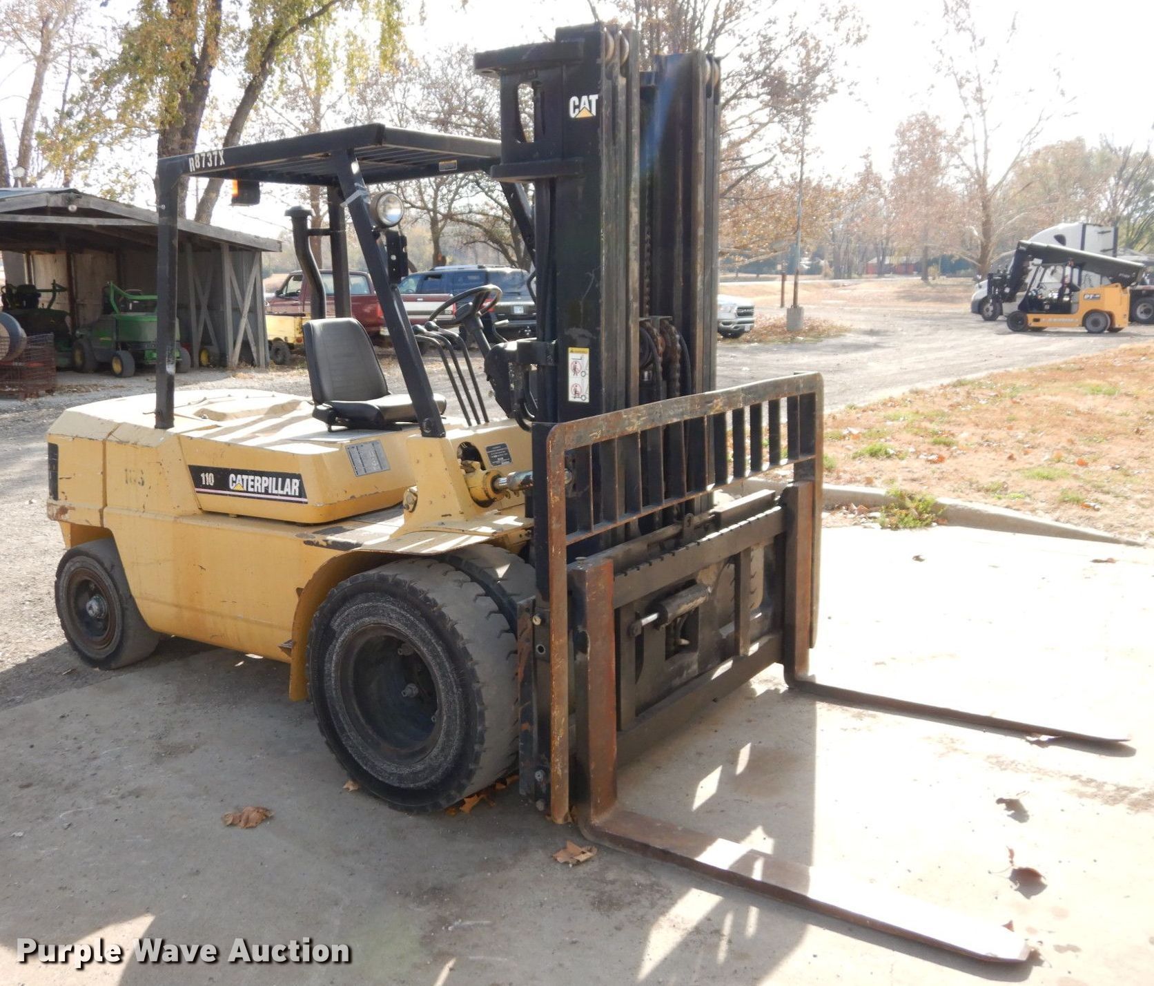 2000 Caterpillar DP50 forklift in Lawrence, KS | Item DS1521 sold ...