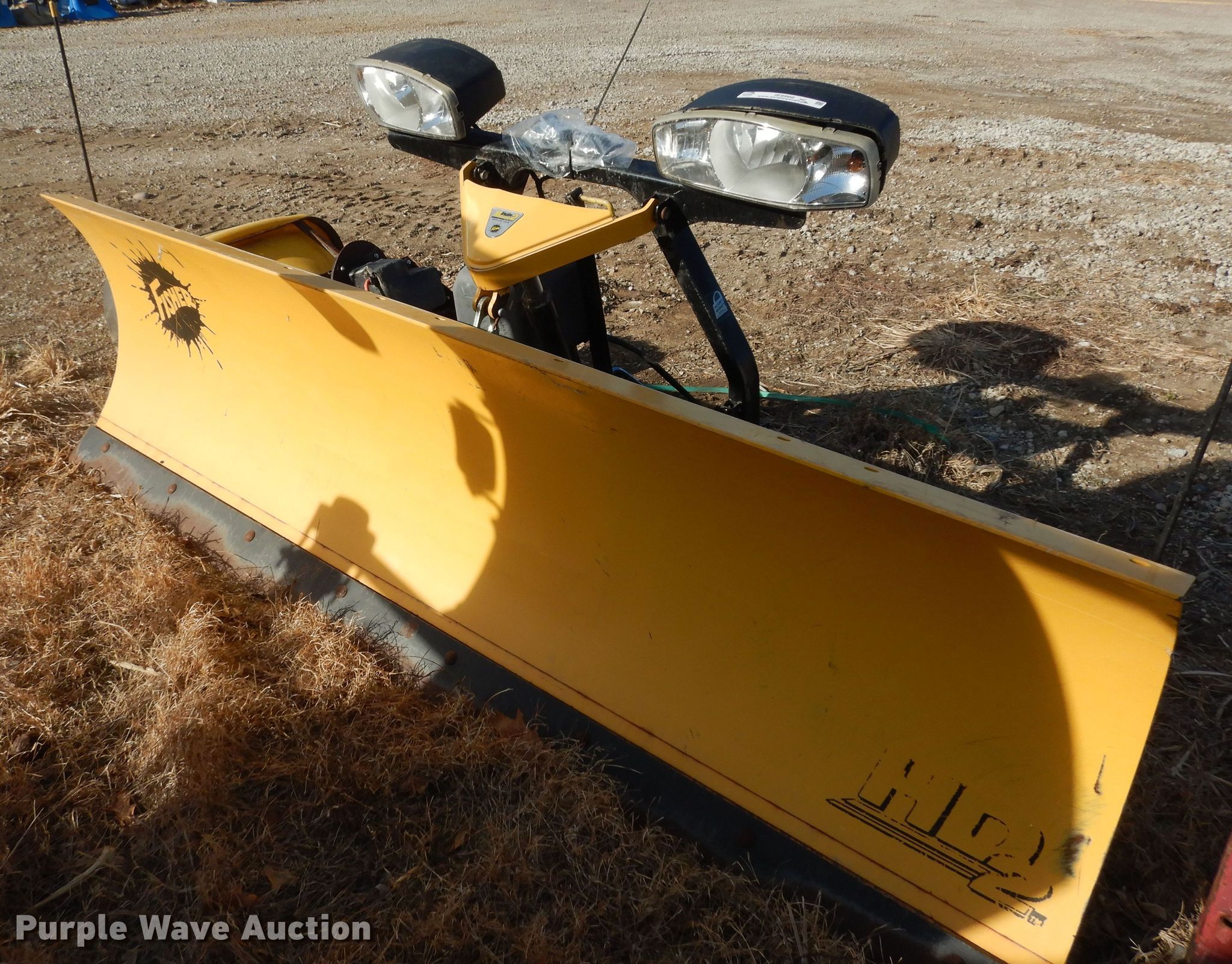 Fisher HD2 snow plow in Hiawatha, KS Item IE9966 sold Purple Wave