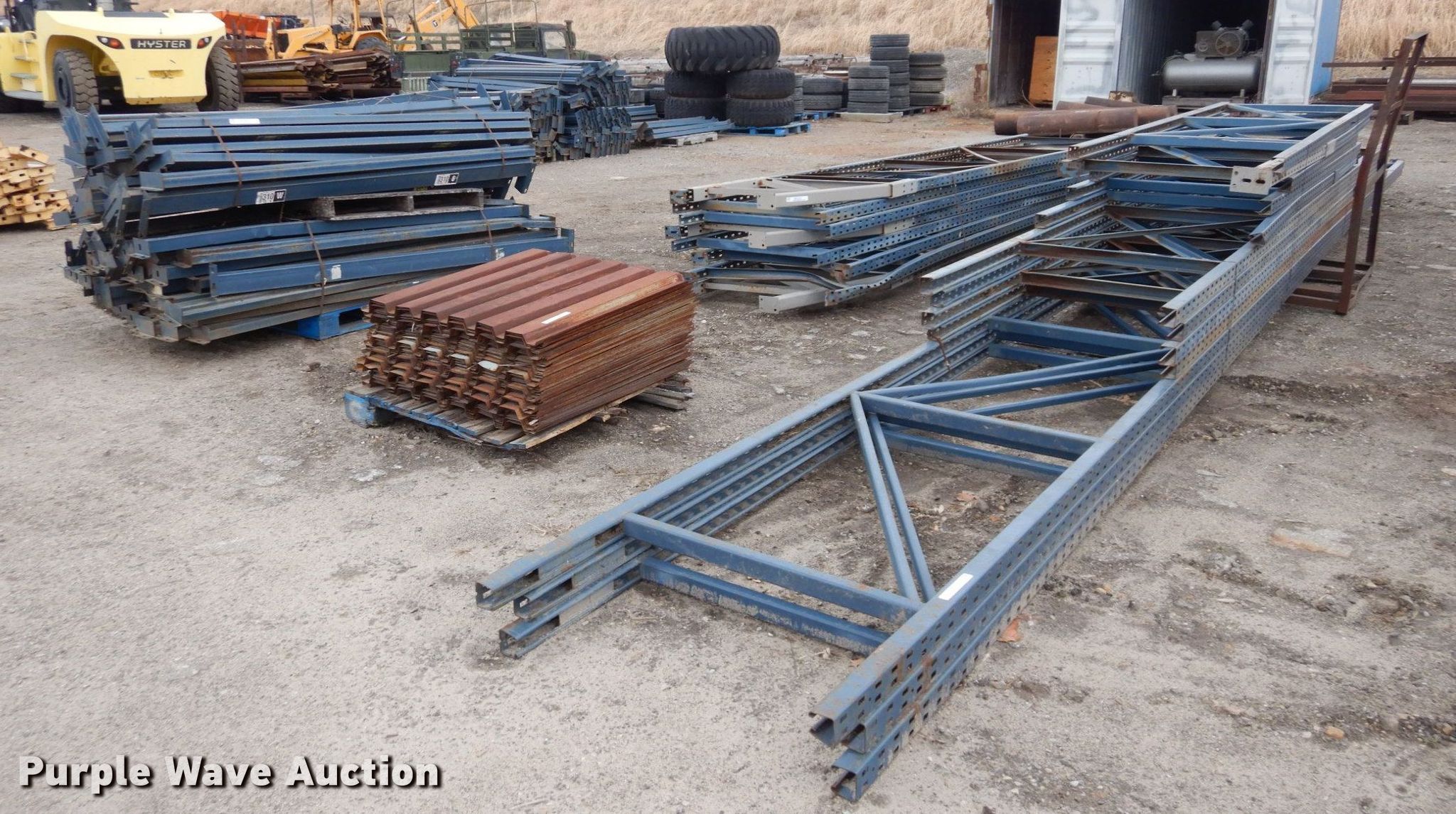 Unarco TBolt pallet racking in Lawrence, KS Item JK9020 sold