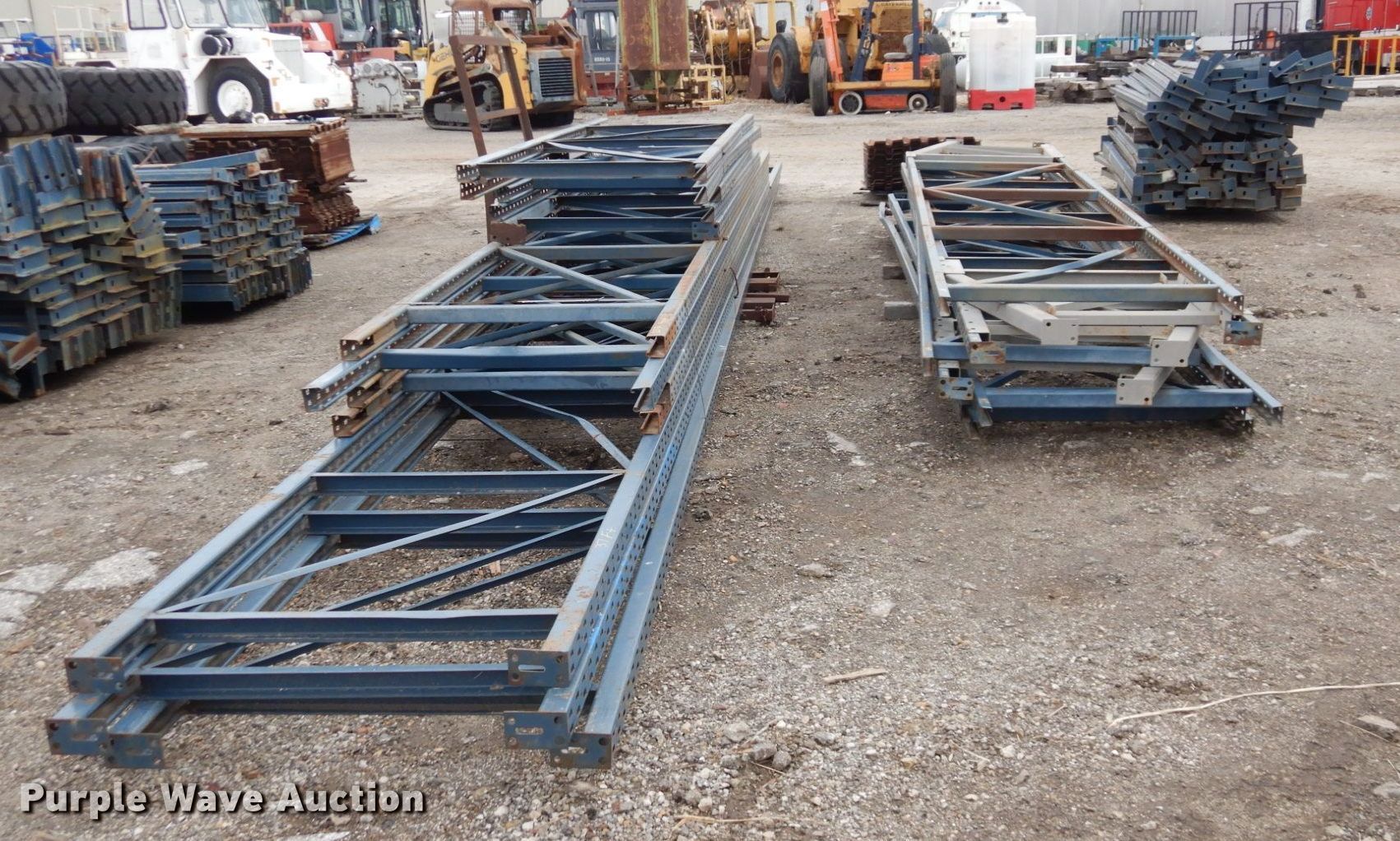 Unarco TBolt pallet racking in Lawrence, KS Item JK9020 sold