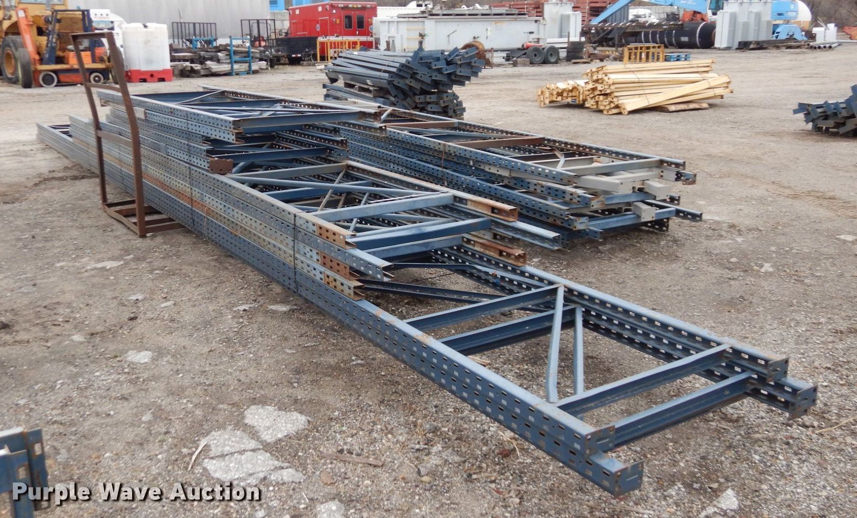 Unarco TBolt pallet racking in Lawrence, KS Item JK9020 sold