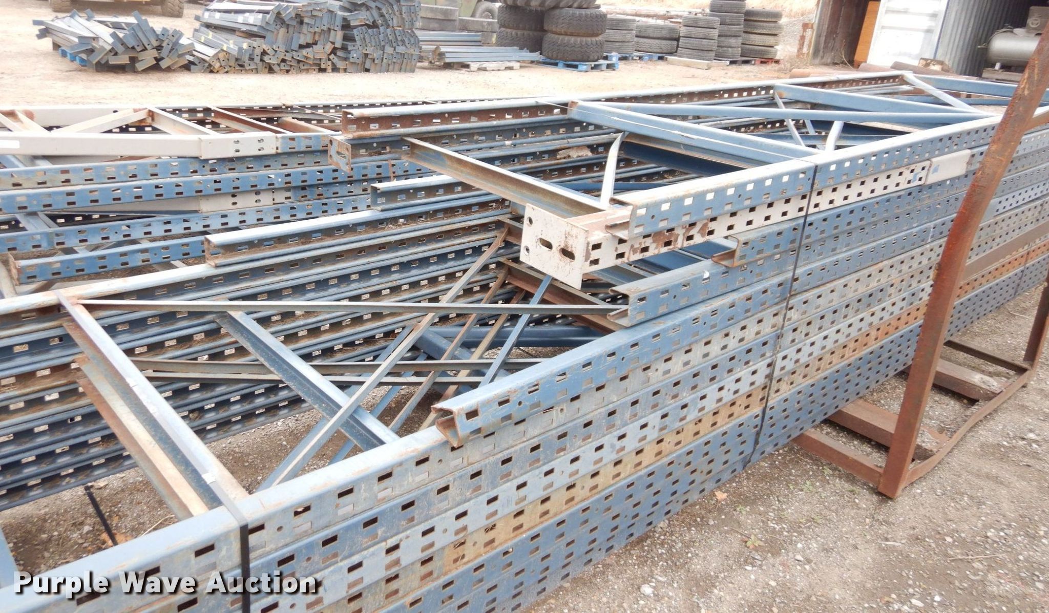 Unarco TBolt pallet racking in Lawrence, KS Item JK9020 sold