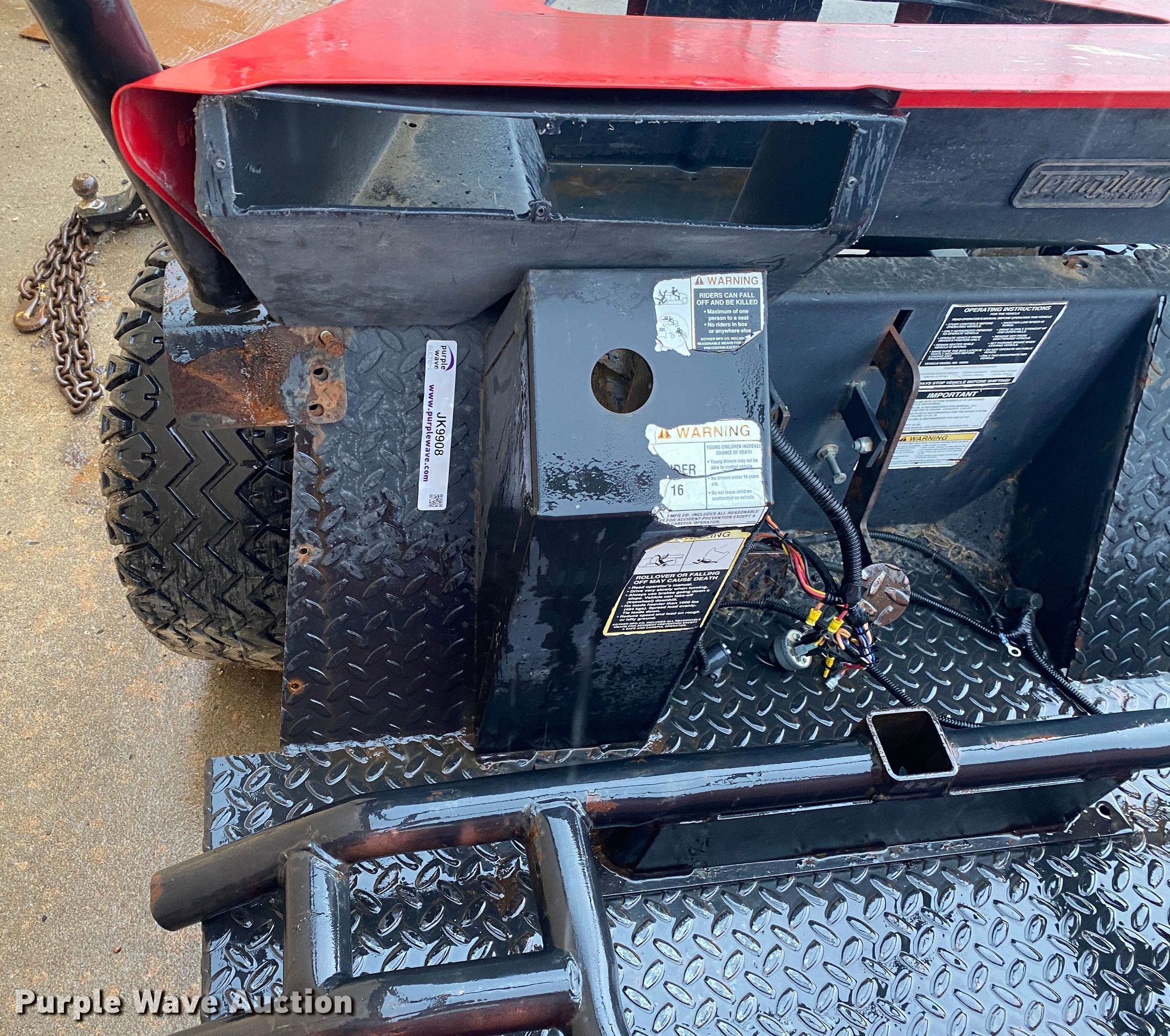 Koyker utility vehicle in Tulsa, OK Item JK9908 sold Purple Wave