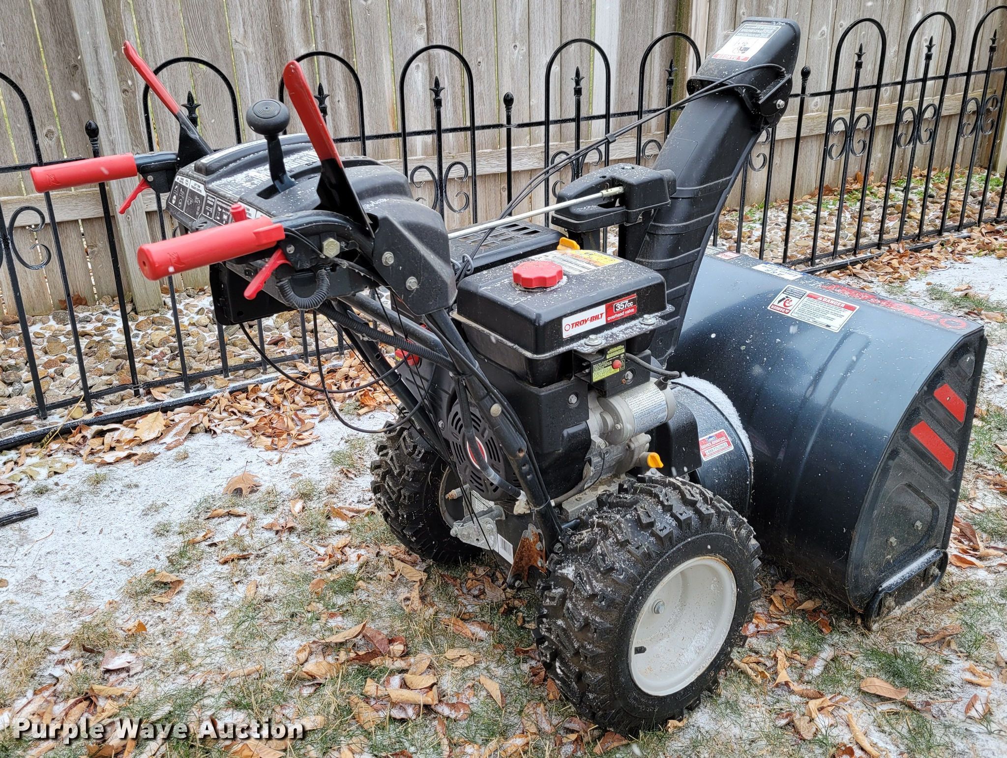 TroyBilt Storm 3090 snow blower in Lincoln, NE Item LY9824 sold