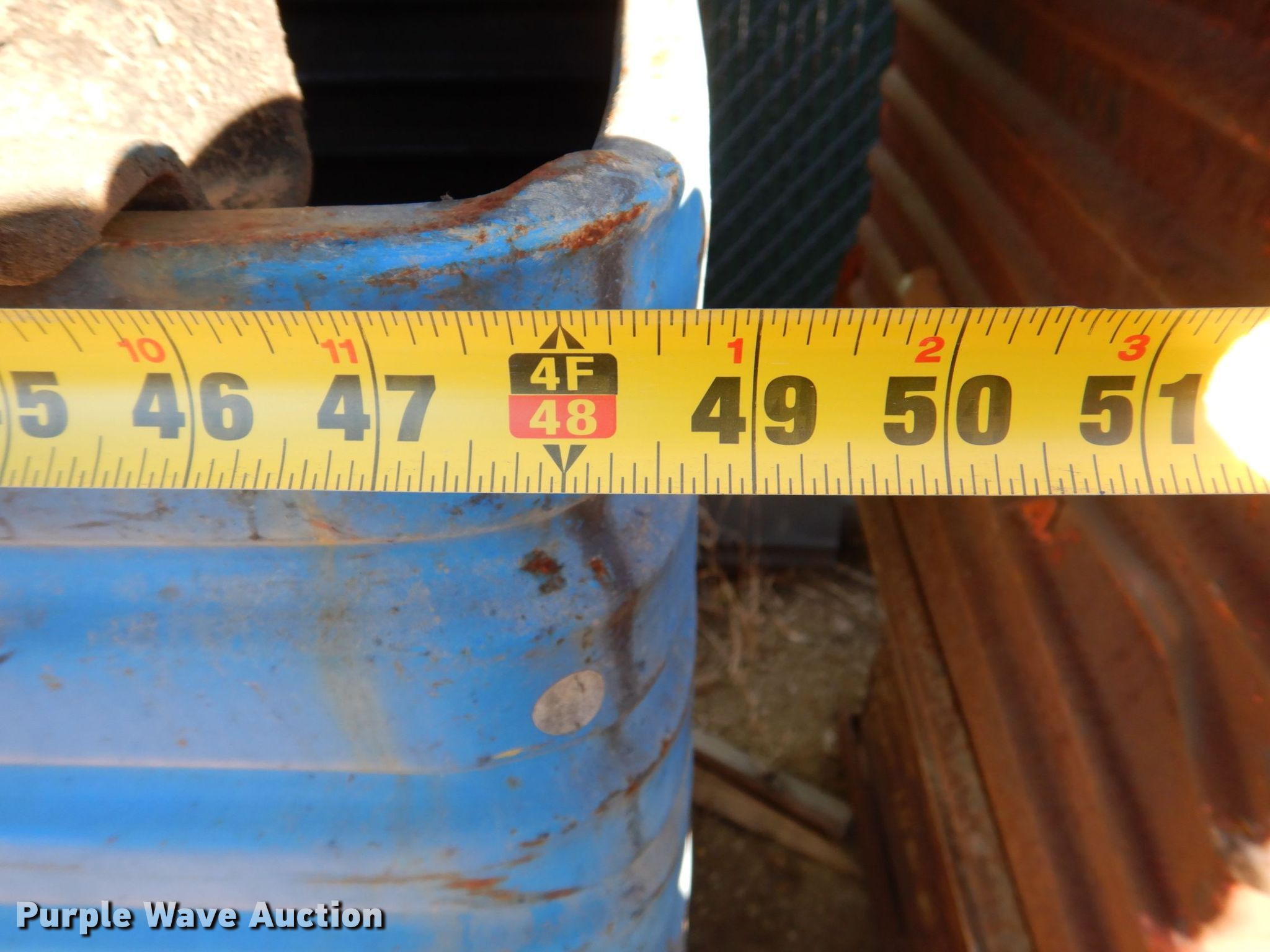 (4) steel bins in Dubuque, IA Item MJ9897 sold Purple Wave