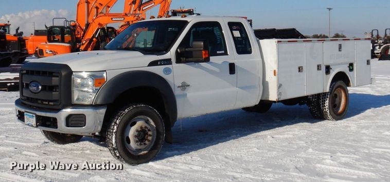 image for item AF9346 2013 Ford F550 Super Duty  utility / service truck