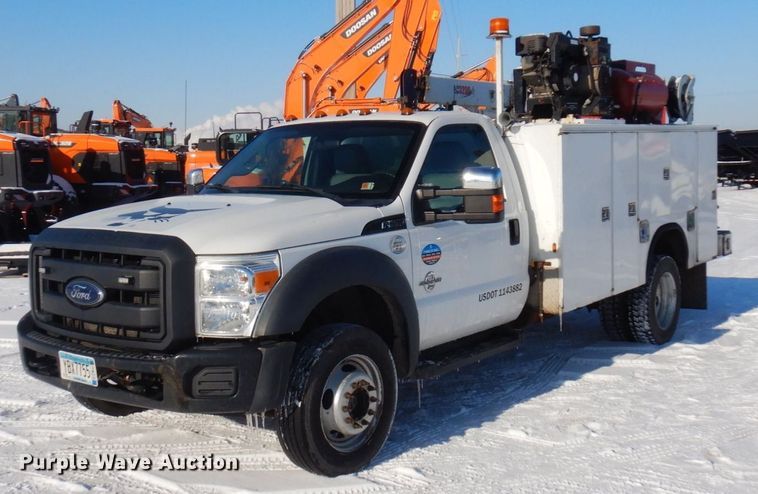 image for item AF9348 2012 Ford F550 Super Duty  utility / service truck