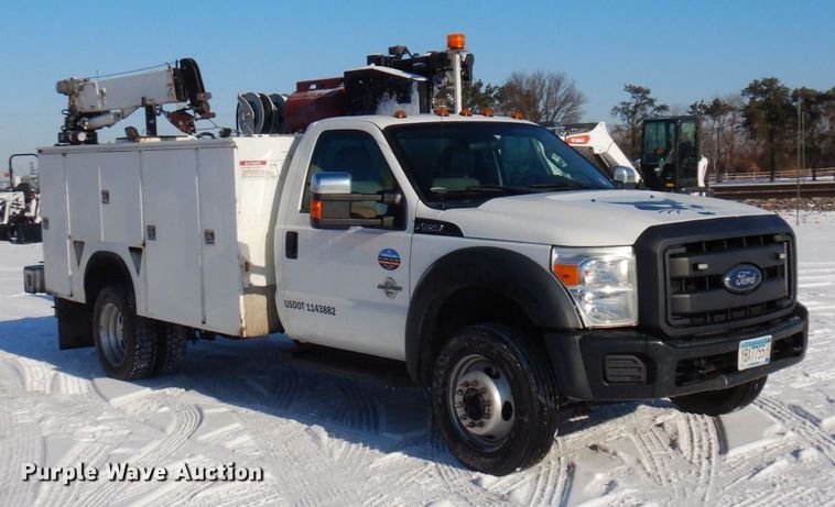 image for item AF9348 2012 Ford F550 Super Duty  utility / service truck