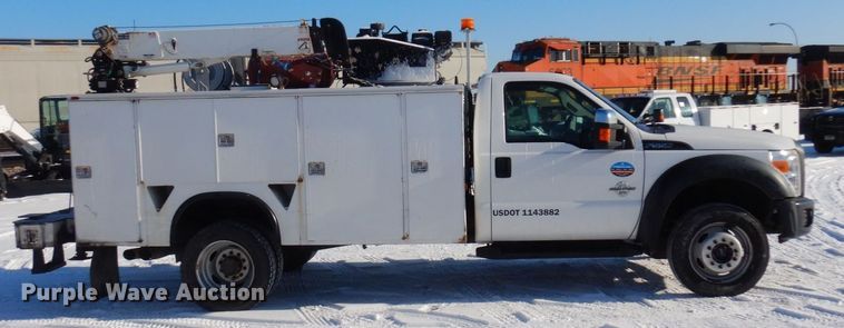 image for item AF9348 2012 Ford F550 Super Duty  utility / service truck