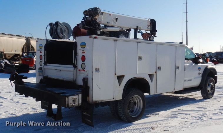 image for item AF9348 2012 Ford F550 Super Duty  utility / service truck