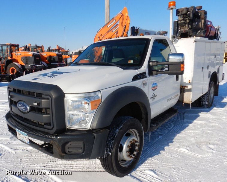 image for item AF9348 2012 Ford F550 Super Duty  utility / service truck